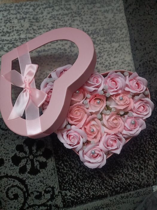 Buchet din trandafiri de săpun