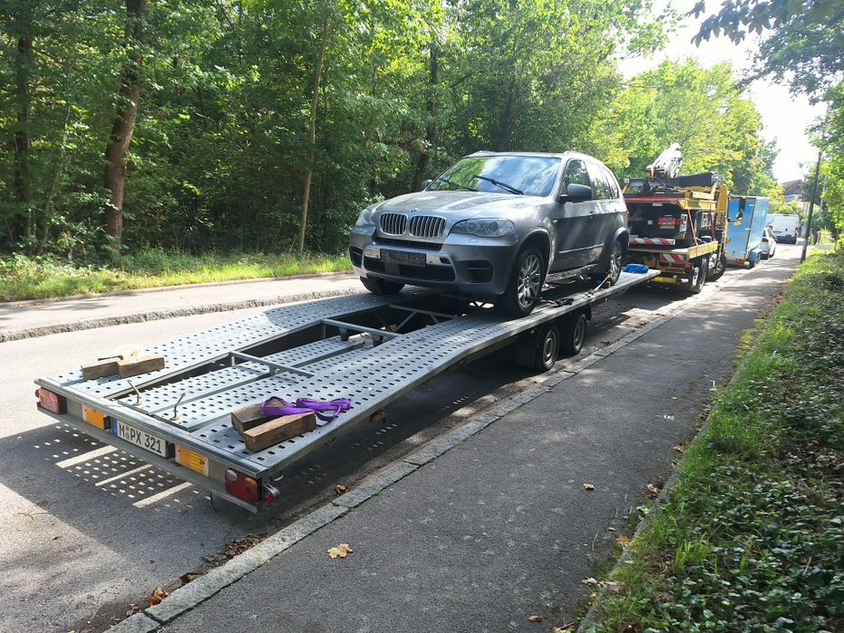 Remorca dubla axa ,doua poziții auto , 2017, polonia, 3,5 t