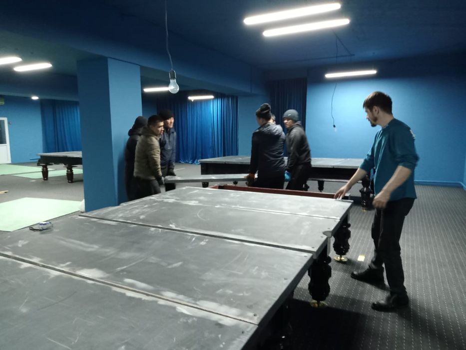 Ремонт  Бильярдных столов