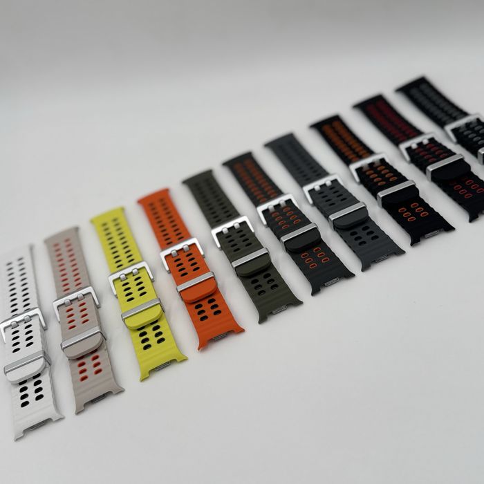 Силиконовa каишкa на дупки за Samsung Galaxy Watch 8 и 8 Classic