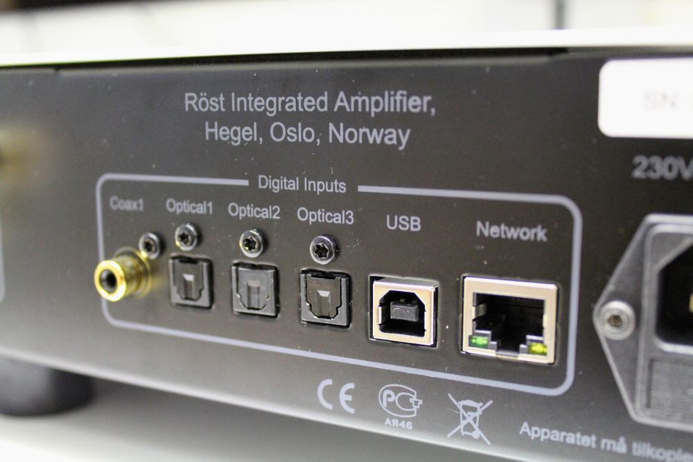 Hegel Rost- amplificator integrat - streamer