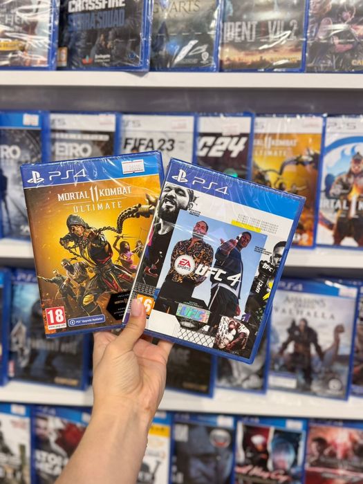 Новые игровые диски для Playstation 4/5