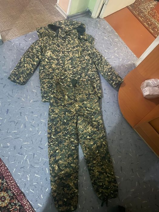 Бушлат зимний штаны вместе