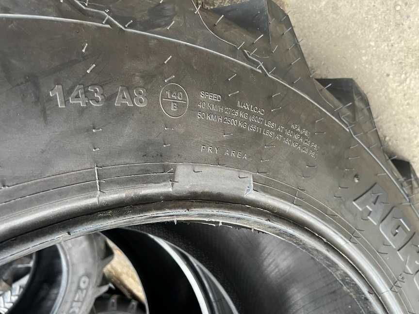 Anvelope noi 480/70R34 radiale marca OZKA pentru tractor spate FENDT