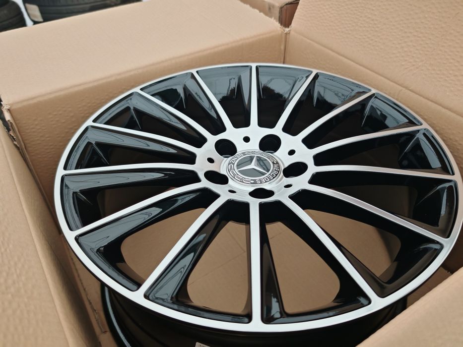 jante de aliaj pentru Mercedes pe 18  ín 2 latimi marca RC wheels