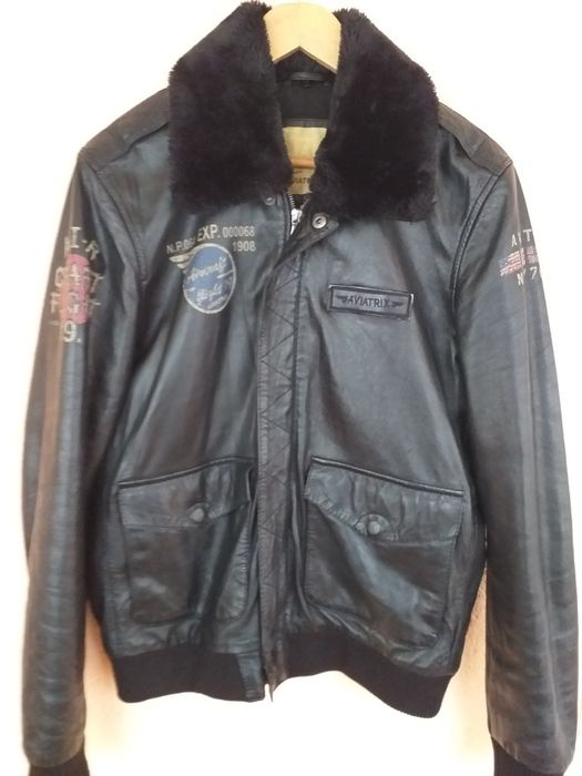 Geaca Aviatrix piele aviator marimea M