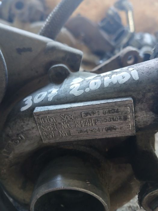 Турбо Peugeot 307 2.0hdi
