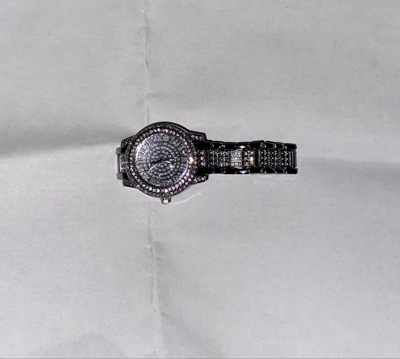 Комплект Стилен женски часовник, колие, пръстен, обици, гривна