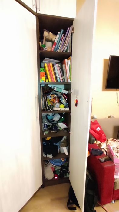 Угловой шкаф 120*120см*выс 274см