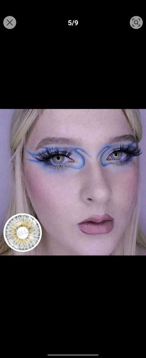 Артистични Цветни лещи