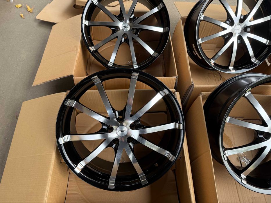 4 бр. чисто нови алуминиеви джанти TSW ROCKET 19'' 5x100 ET32, 8J
