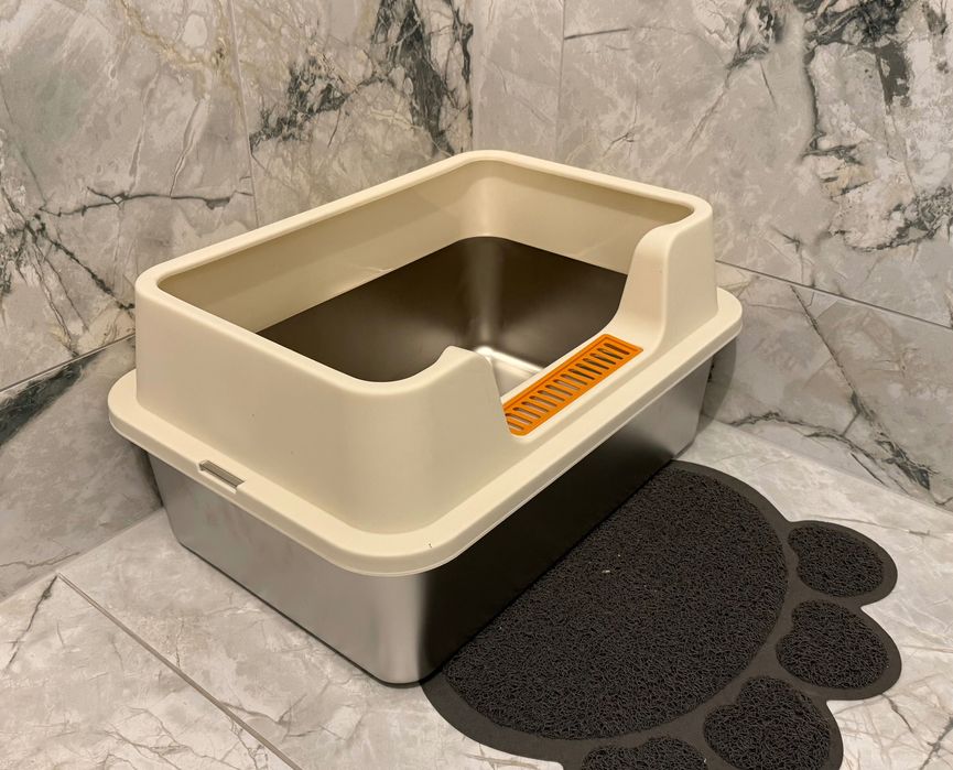 Litiere inox pentru pisici