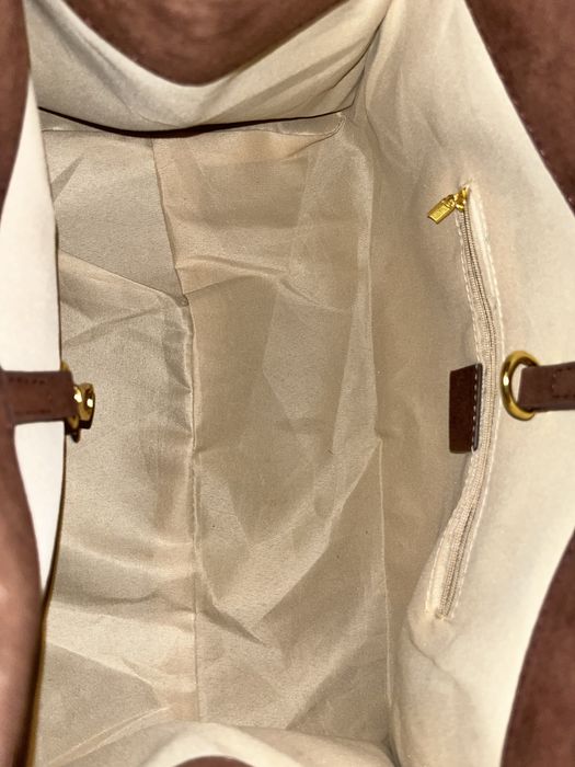 Трендовая сумка коричневая