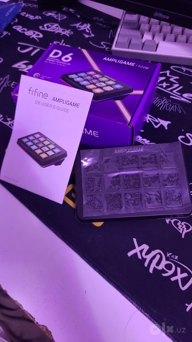 FIFINE AmpliGame D6 Stream Controller Deck sotiladi