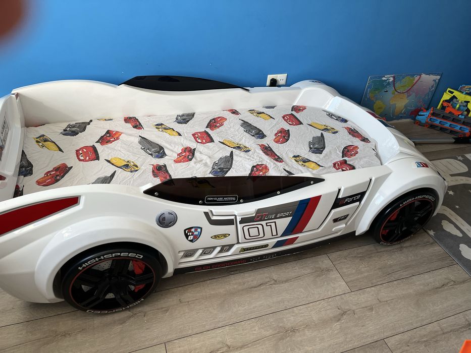 Детско легло-кола Biturbo 90/195см