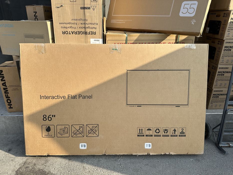 Интерактив Панель 86’ 4k 8/128гб Фулл комплект, Доставка в бонус