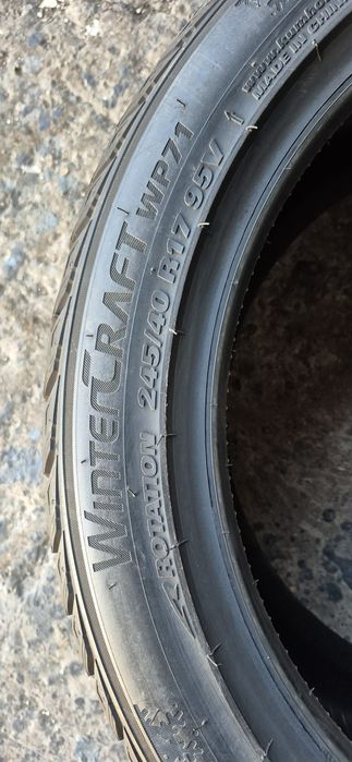 2 anvelope iarna noi Kumho 245/40/17.Pretul este pe bucata
