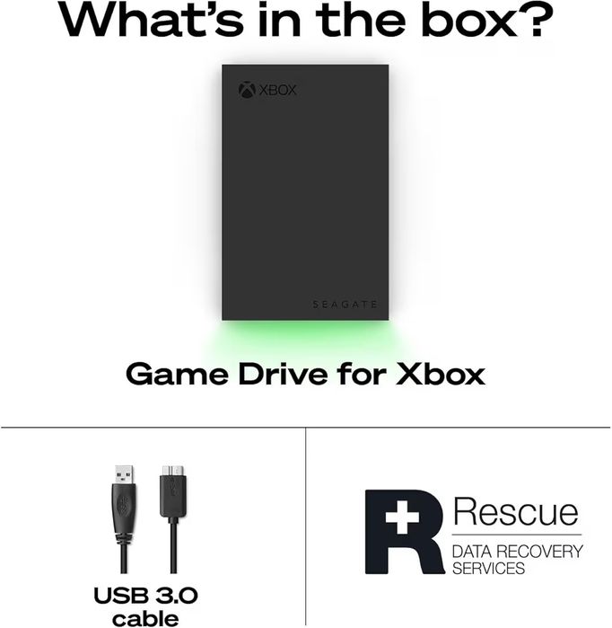 Hard disk extern Seagate Game Drive,2TB /USB 3.2