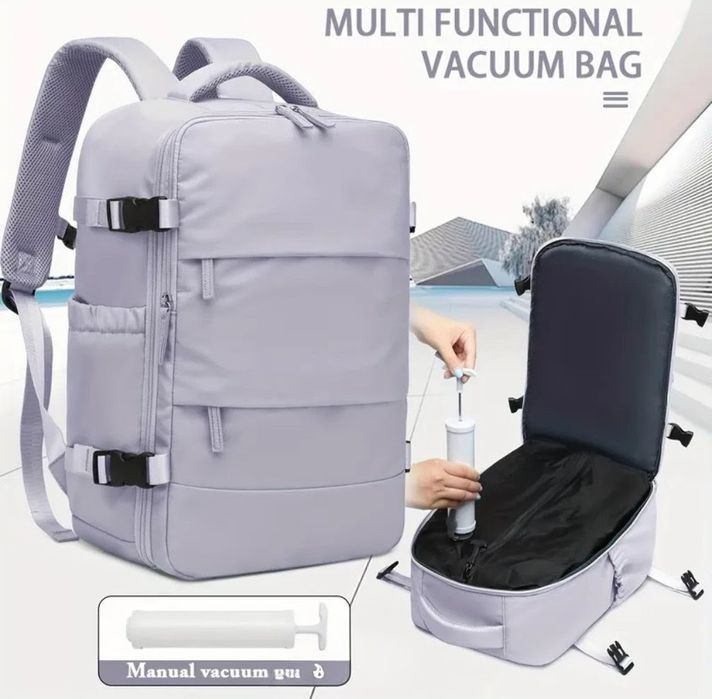 Вакум раница за самолетно пътуване