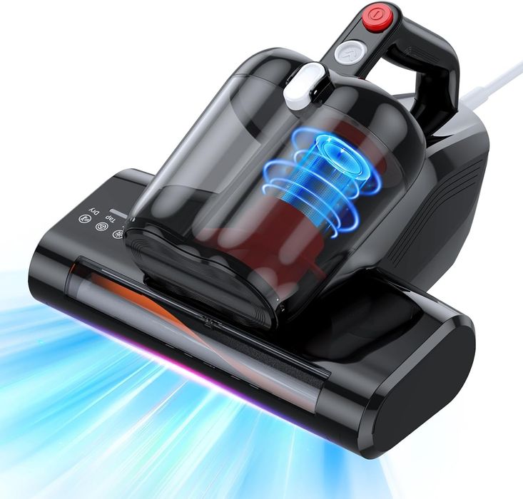Професионална UV-C прахосмукачка за матраци JPHYLL, 6 степенна филтрация, 600W, 16Kpa