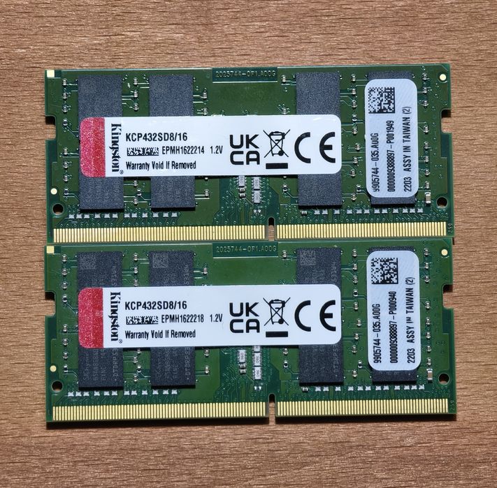 Kit RAM 32gb DDR4 3200mhz