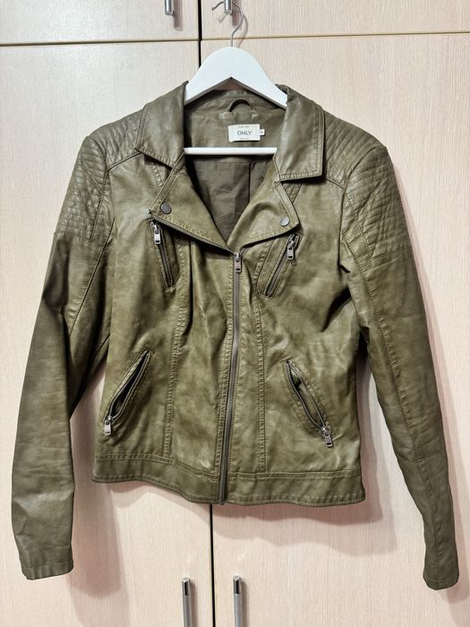 Only кожено дамско яке