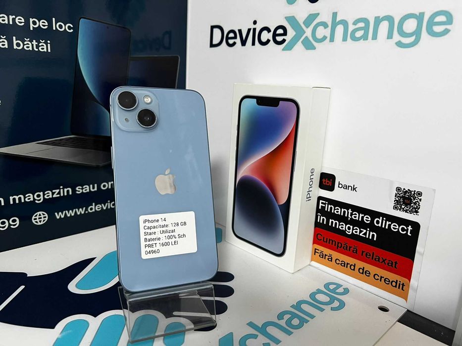 iPhone 14 128 GB 100% * Garantie *Buy Back * deviceXchange