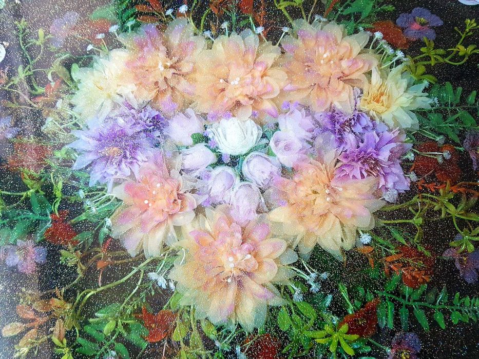 Градинска маса от епоксидна смола