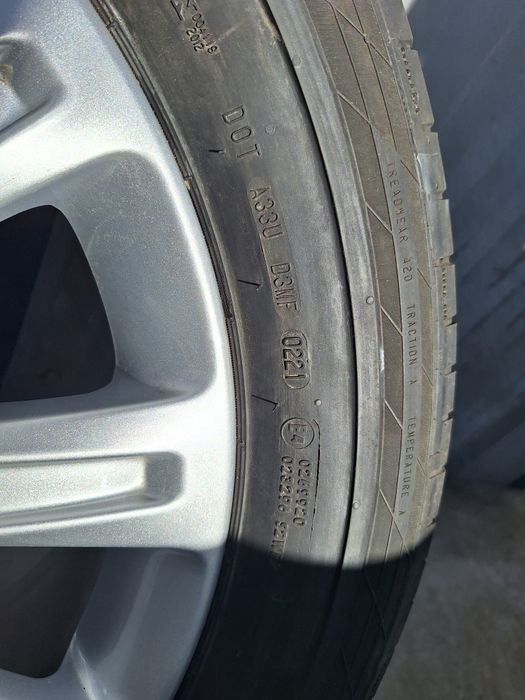 jante GLE cu anvelope mercedes  pe 20 originale de vara