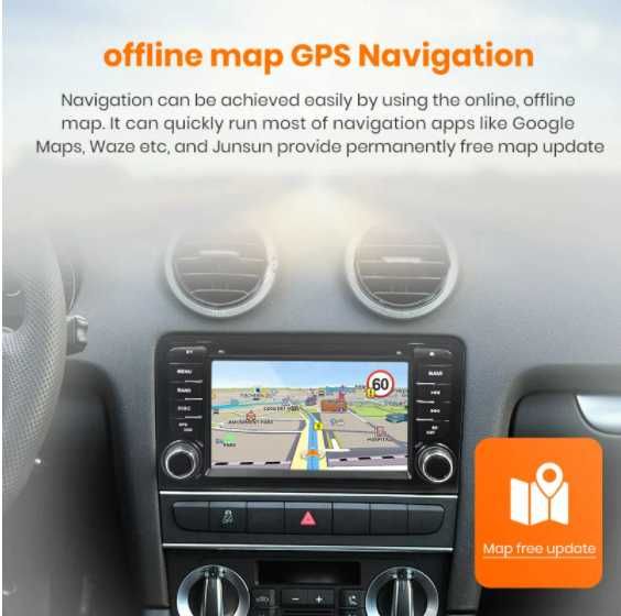 Navigatie Audi A3 DVD Camera Marsarier inclusa