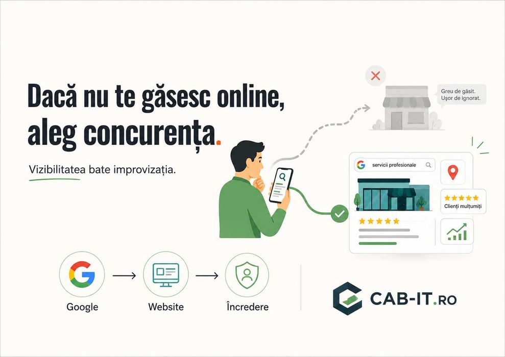 Creare Website Profesional | Site Prezentare si Magazin Online