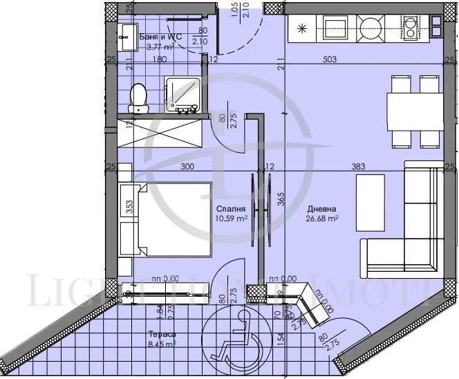 Продава се Двустаен апартамент в Пловдив, Христо Смирненски - 73 кв.м за 1618 €/кв.м - Снимка #4