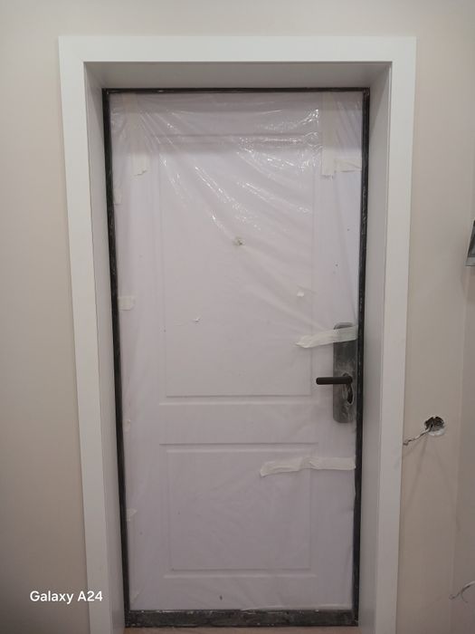 Установка двери  Даке