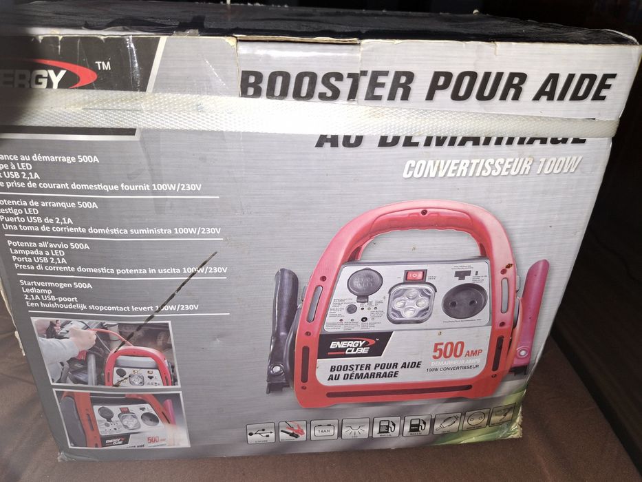 Booster  pentru ajutor la pornire   500 AMP