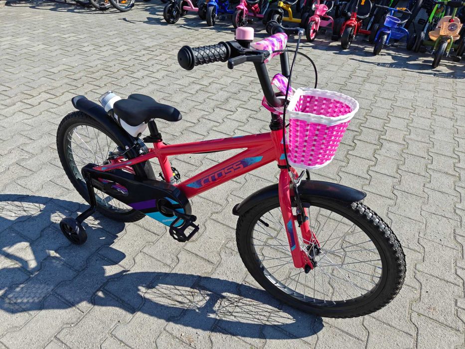 CROSS Алуминиев велосипед 20" DAISY розов