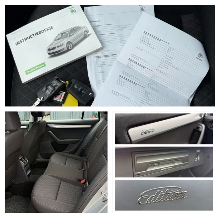 Skoda Octavia 3 Edition , fabr 2015 , 1.6 tdi Euro 6 ,Incalzire in scaune , Carte Service , Navi Touch , Volan Edition !!