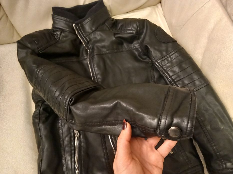 Детско кожено яке за 10 - годишно