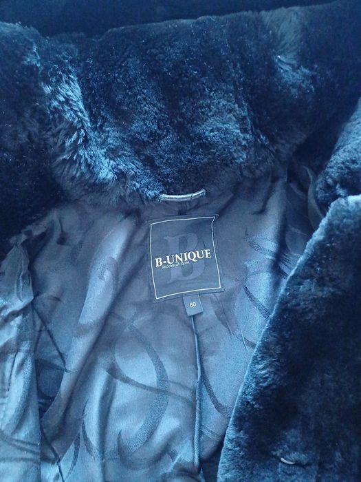 Шуба натуральная мутон