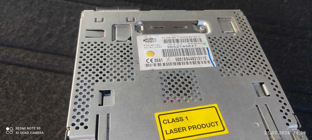 CD чейнджър и CD плеър за Peugeot 307