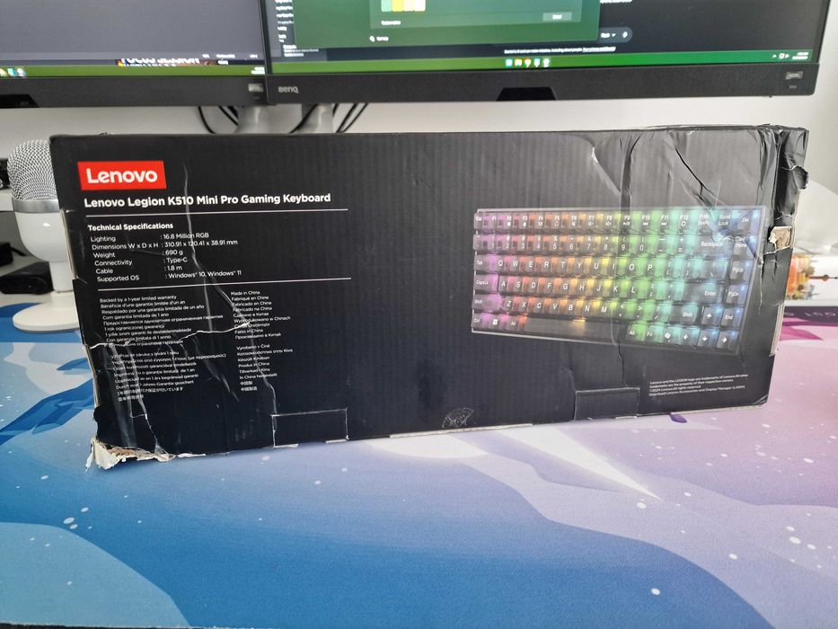 Tastatura Gaming Lenovo Legion K510 Mini Pro