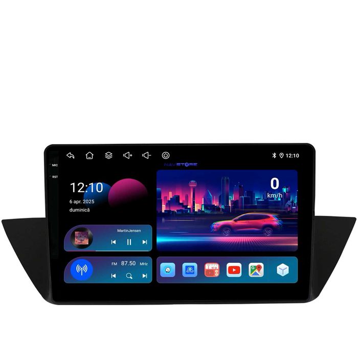 Navigatie Android Dedicata BMW X1 E84 (2012-2018), BT, Wi-Fi, Carplay