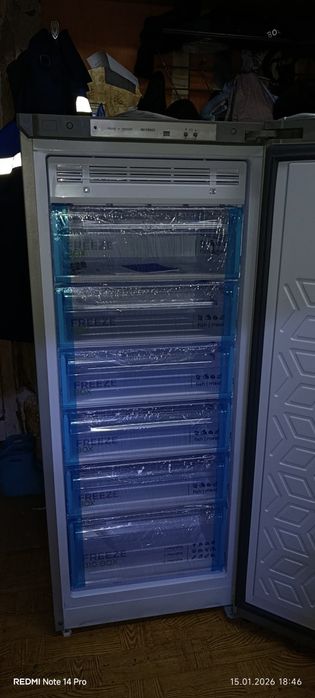 Новая морозильная камера
