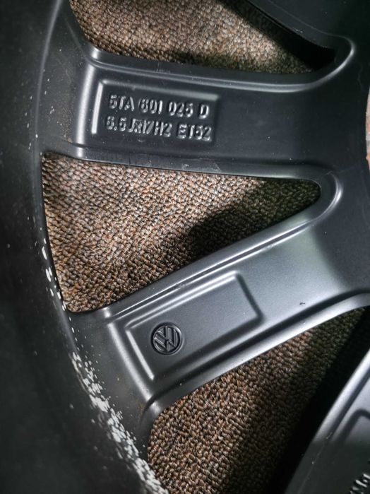 4 Jante Aliaj 5x112 17'' 6.5J ET 52 - OEM VW Touran Sharan Caddy T-Roc Golf Tiguan / Skoda Octavia Superb Karoq Yeti