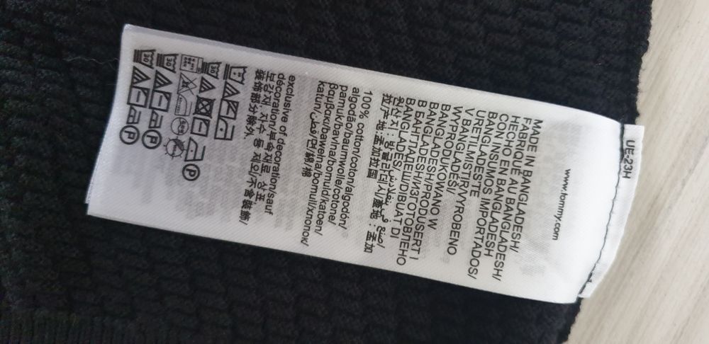 Tommy Hilfiger Cotton POLO  S НОВО ОРИГИНАЛ Мъжки Памучен Пуловер Поло