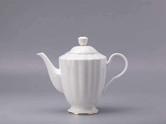 Чайный сервиз "Нега", "Золотая лента" (14 предметов) (6 персон).