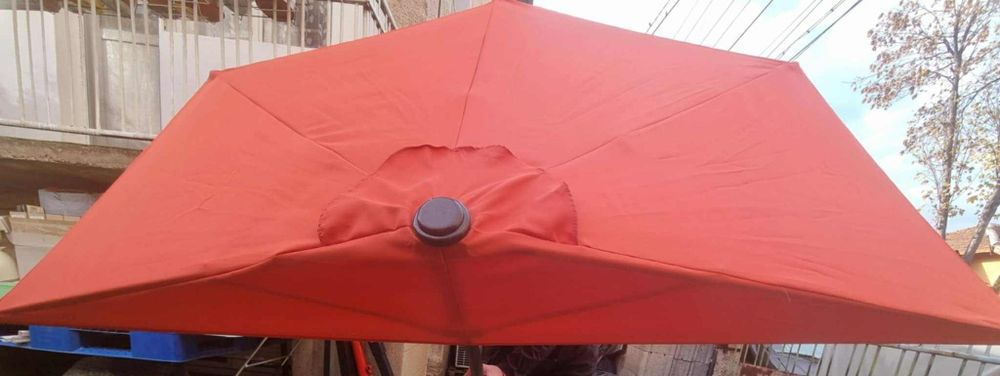 Чадър за тераса и балкон, половин чадър, козирка