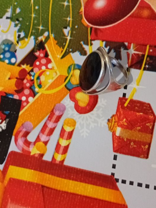 Vând set argint onix natural