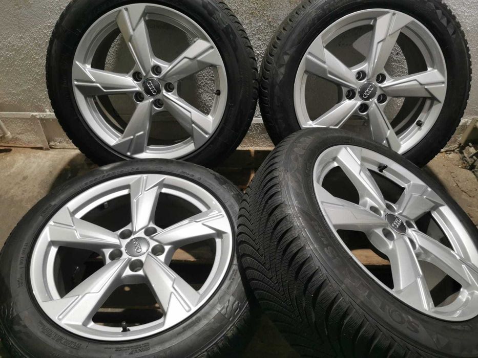 Jante Originale Audi A6 A4 A5 .R 18 .cu anvelope de iarna