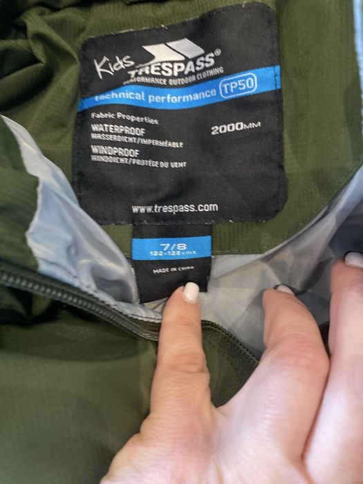 Tresspas детско яке
