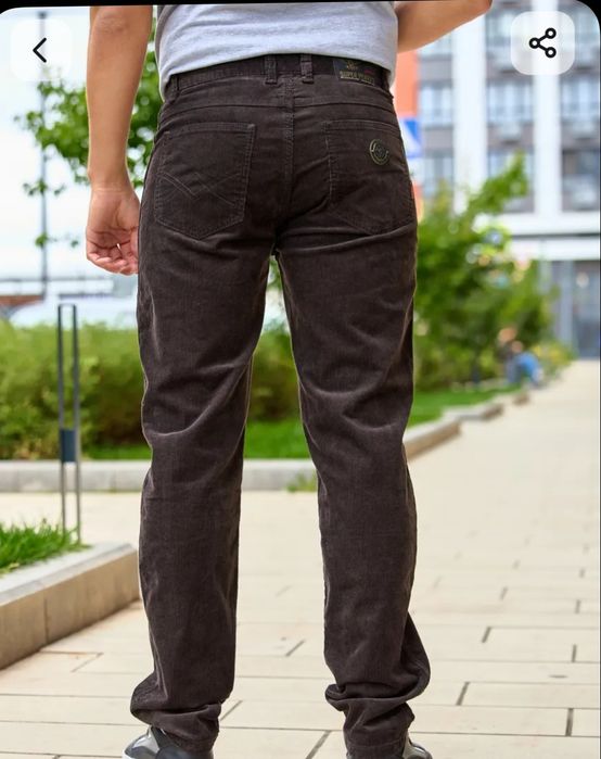 Джинсы вильветовые.